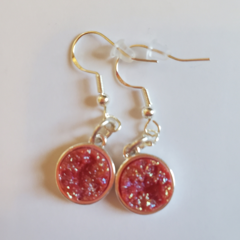 Shinning rock earrings